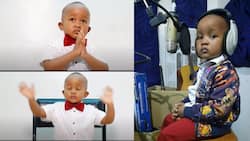 Harmony: 4-year-old gospel singer adorably performs his new song in church
