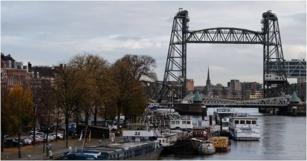 Lanes: Historic Dutch Bridge Temporarily Dismantled to Accommodate Jeff Bezos' World's Largest Yacht