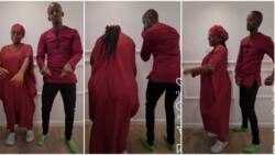 Njugush, Wife Celestine Ndinda Light up Internet with Video of Them Splendidly Whining Their Waists