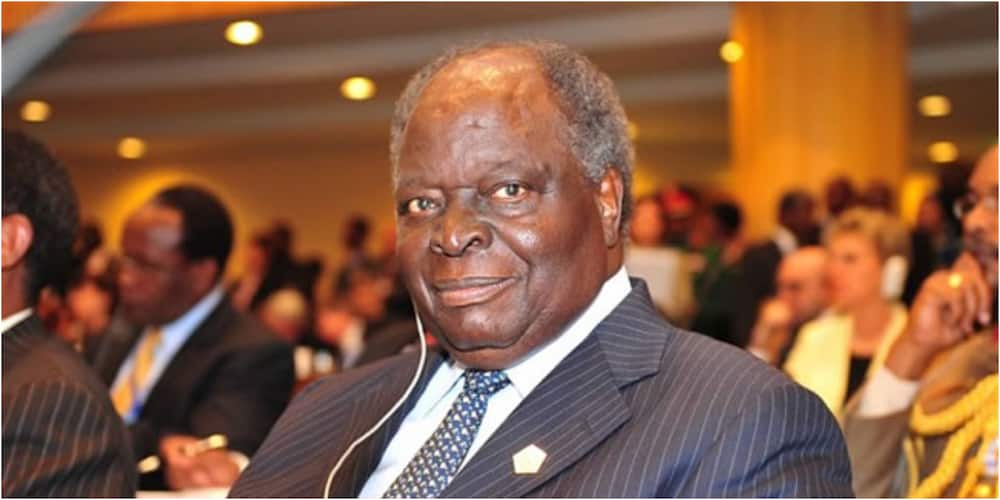 The third president of Kenya Mwai Kibaki. Photo: Star
