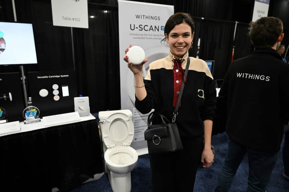Digital health and wellness company Withings was at Unveiled with a U-Scan device that lets people analyze their urine by peeing as they normally might into a toilet