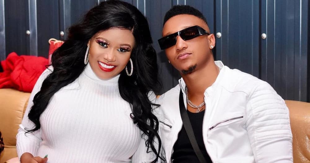 Vera Sidika discloses she and lover Brown Mauzo are exclusively taking care of their daughter.