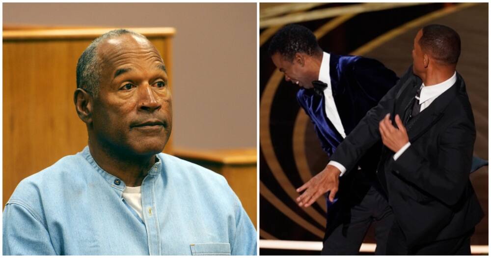 OJ Simpson claims he would get life imprisonment if he slapped Chris Rock.