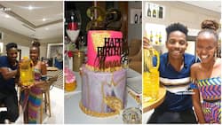 Eric Omondi Gifts Eve Mungai 5-Litre Cooking Oil to Celebrate Her 22nd Birthday