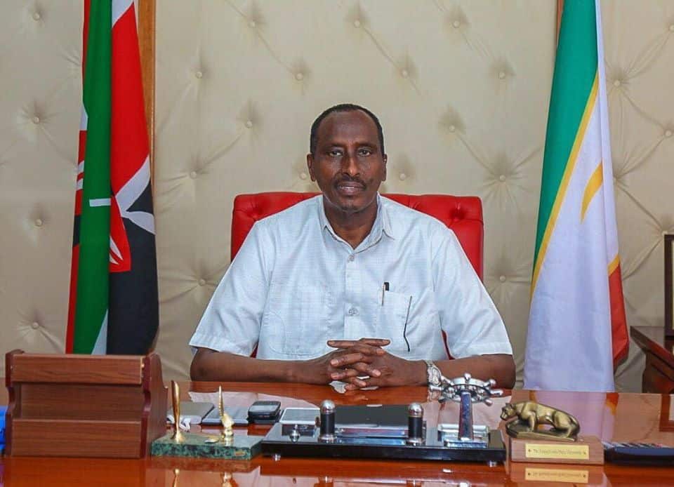 Mohammed Abdi: Aliyekuwa Gavana wa Wajir Anyanyuliwa Mkutanoni Nairobi