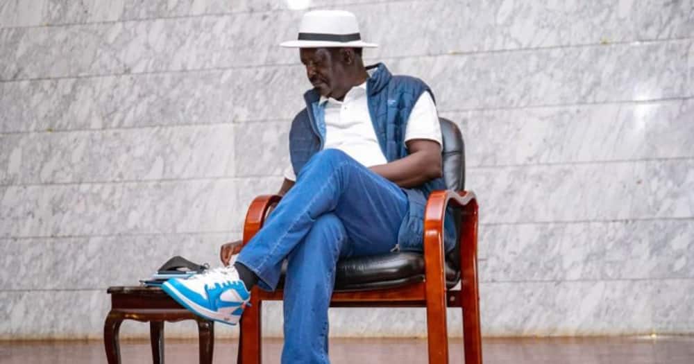Raila Odinga has embraced a fashion that portrays him as young.