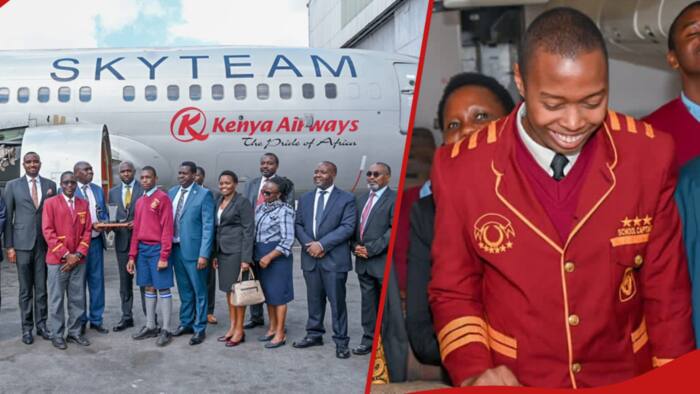 Kenya Airways Donates Boeing 737-700 Aircraft to Mang'u High School for Learning