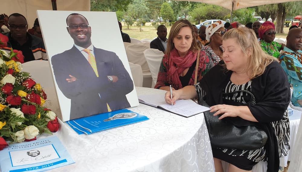 Luo council of elders want Ken Okoth’s wife to be inherited according to Luo culture