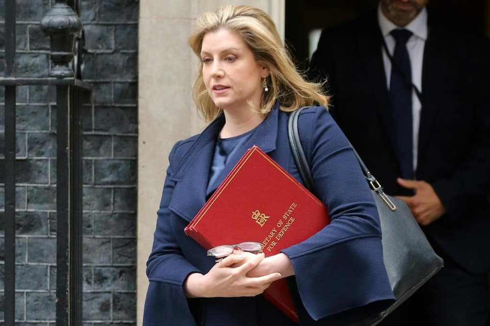 Penny Mordaunt was the first woman to be UK defence secretary