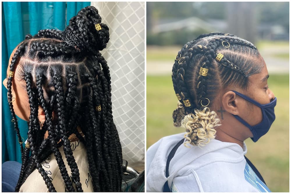 FREE LIMITED HAIR 😩 DARK BROWN TIED BRAIDS LONG HAIR