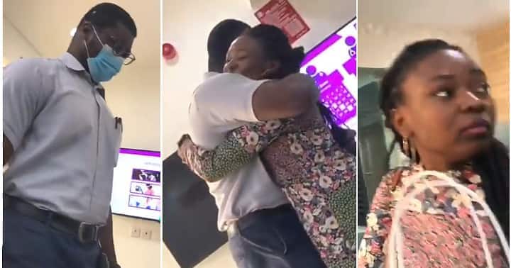 Lady surprises lover in an emotional video. Photo Credit: Tem Isreal