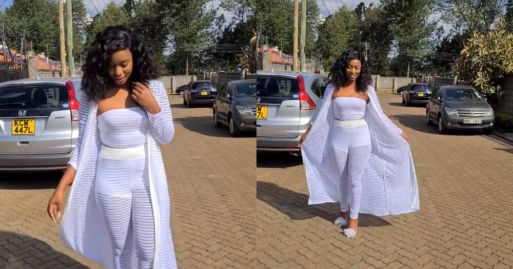 Diana Marua displays toned body in revealing clothes during day out
