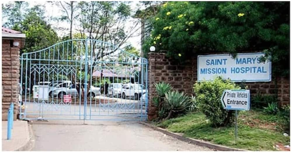 The entrance of St Mary's Hospital. Photo: Mumala