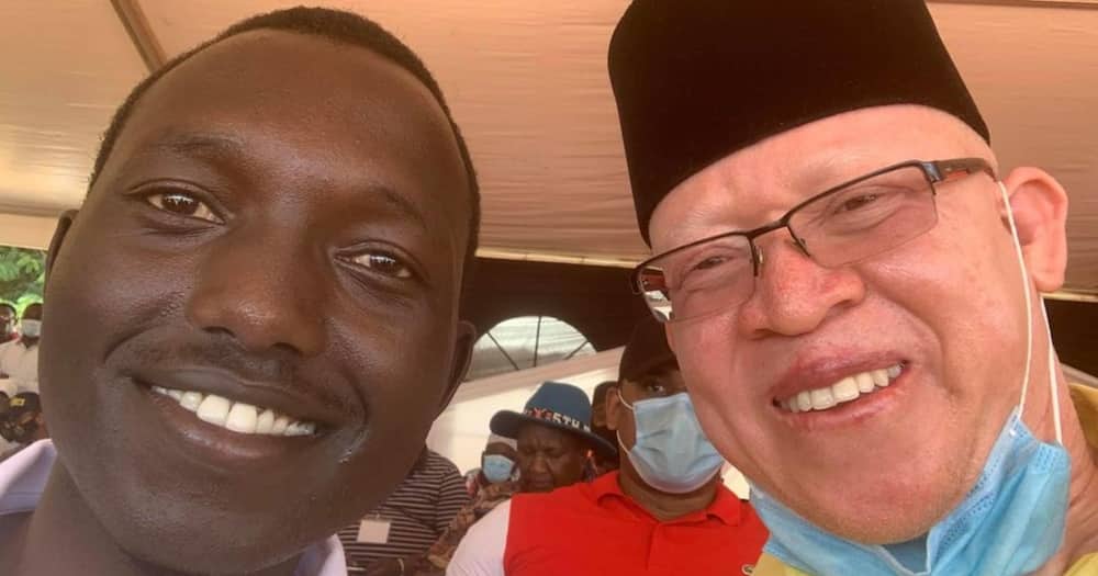Ruto supporters excited after Senator Isaac Mwaura posts photo with DP's son: "You have joined us"