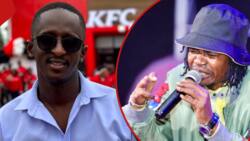 Njugush Throws Hilarious Shade at Jua Cali after He Belittled His Comedy: "Akona Album Umeiskia?"
