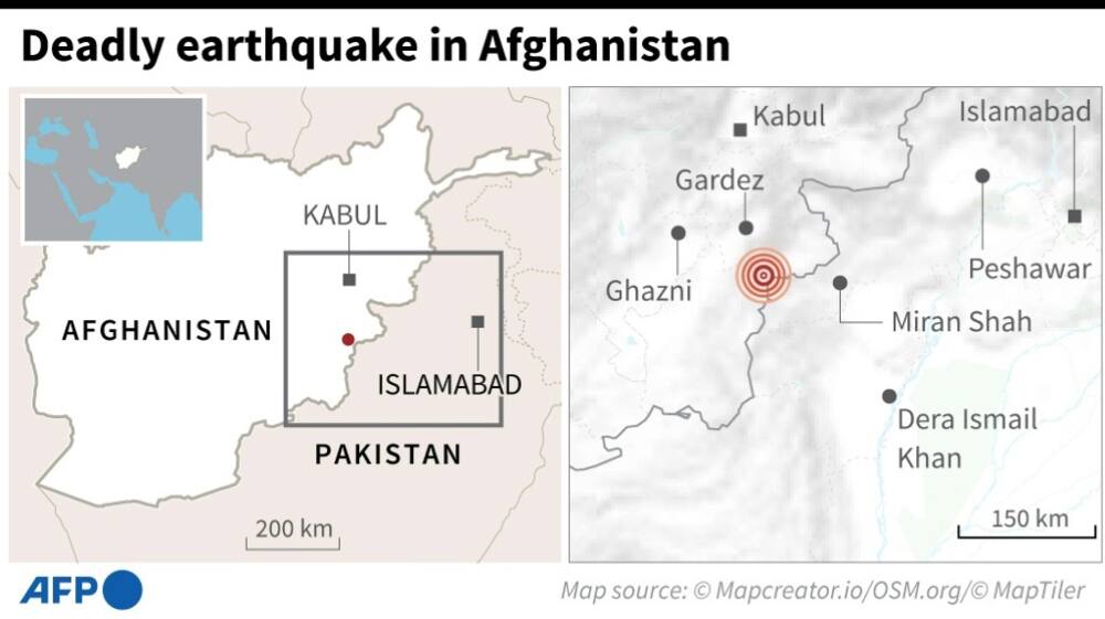 Deadly earthquake in Afghanistan