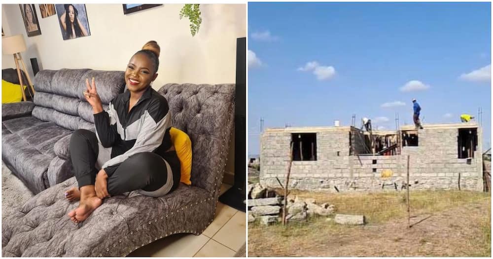 Maria Actress Dorea Chege Refutes Claims of a Sponsor Financing Her House Project.