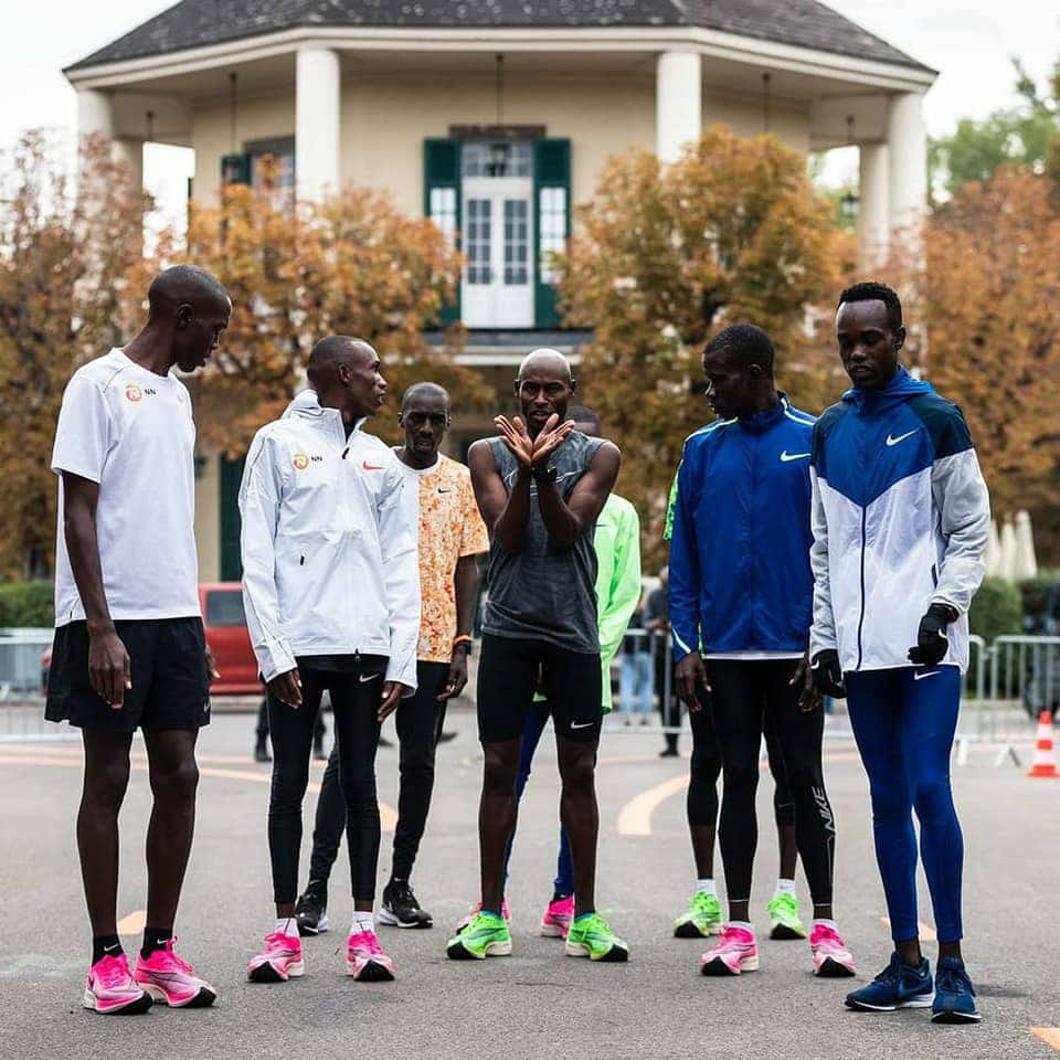 Eliud Kipchoge says running in Vienna is historic like going to the moon