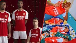 Turkana: Mom of Triplets Names Kids after Arsenal Players in Honour of Her Favourite Club