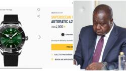Fred Matiang'i: Ex-Interior CS Spotted Donning Breitling Superocean Heritage Wristwatch Worth KSh 591k