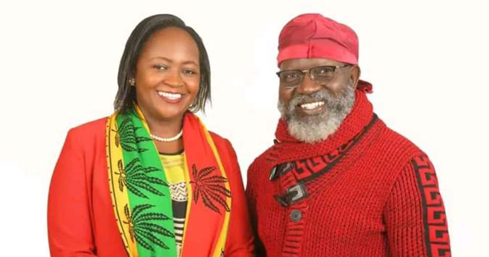 Justina Wamae and George Wajackoyah.