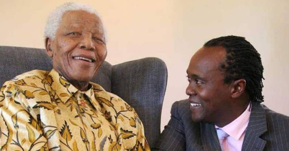 Jeff Koinange recalls changing son's diapers before introducing him to Nelson Mandela