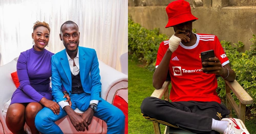 King Kaka says his illness started with a sore throat.