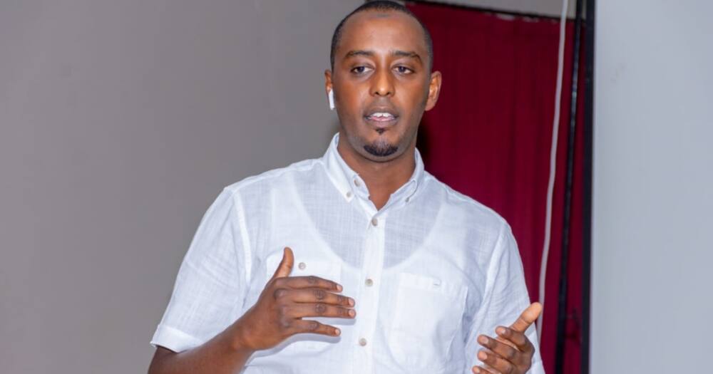 Former Citizen TV news anchor Hussein Mohamed.