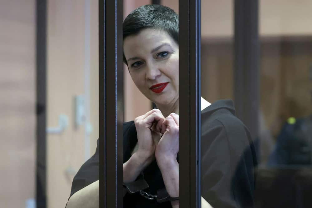 Maria Kolesnikova was jailed after spectacularly resisting expulsion from Belarus