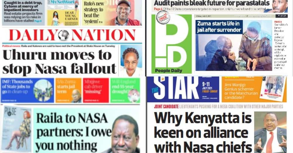 Kenyan Newspapers Review for July 9: Wanted Police Officer Caroline Kangogo Eludes DCI Search Teams