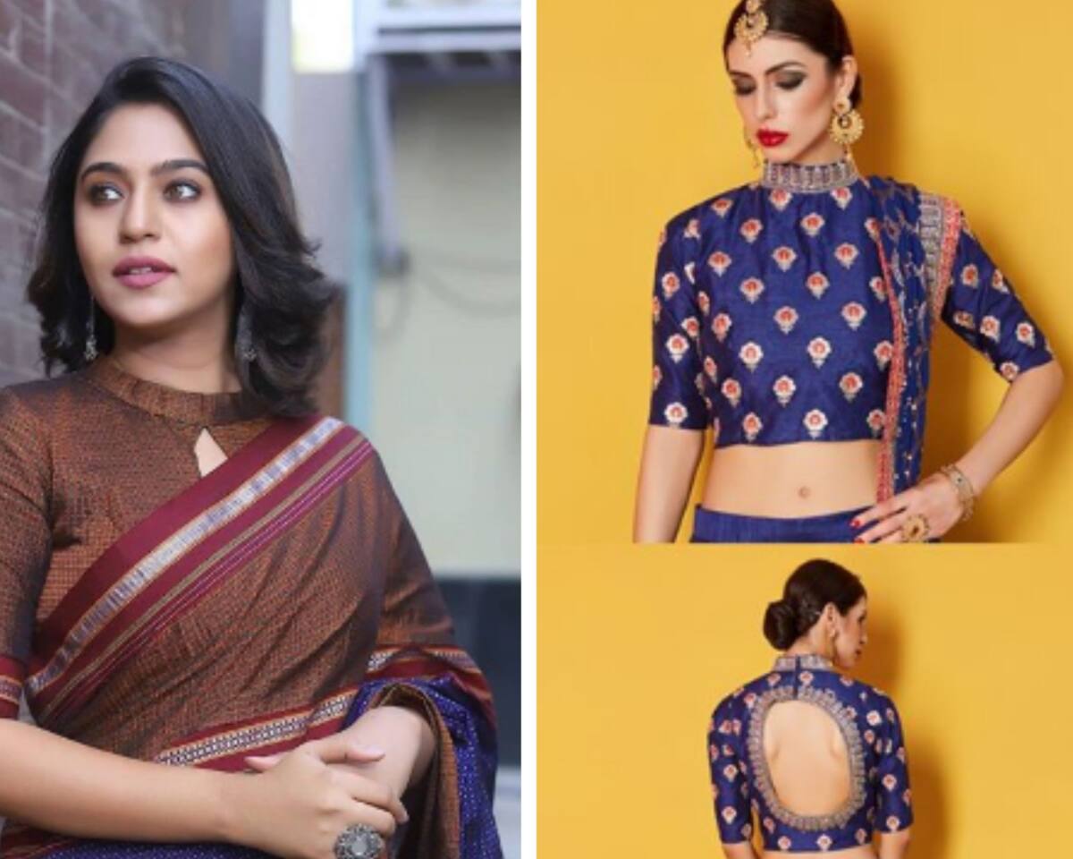 15 Embroidery Saree Blouse Designs to Try | Saree Blouse Embroidery