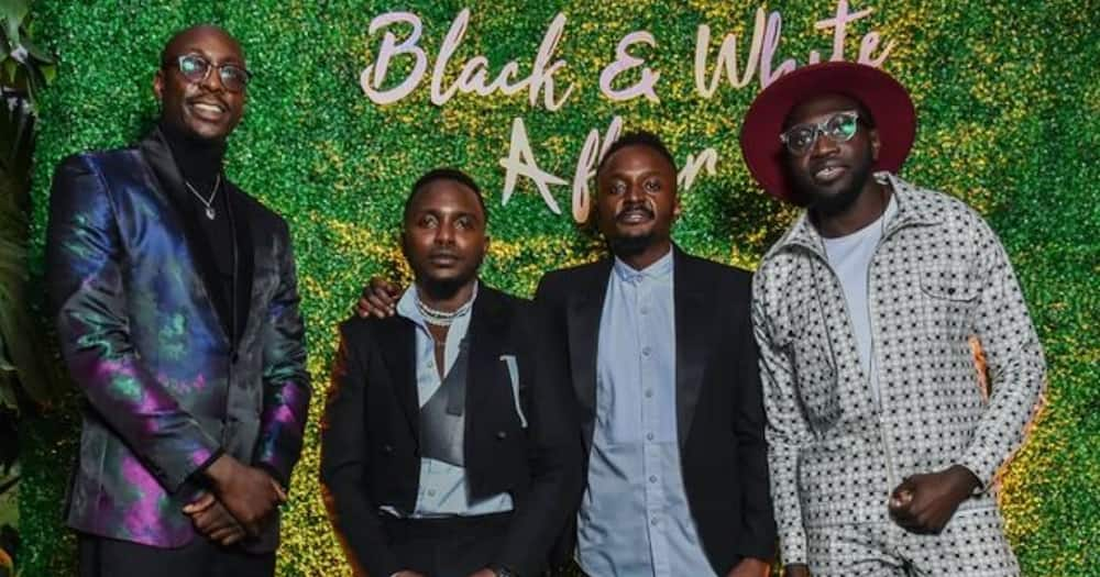 Sauti Sol shared an article claiming they had split up.