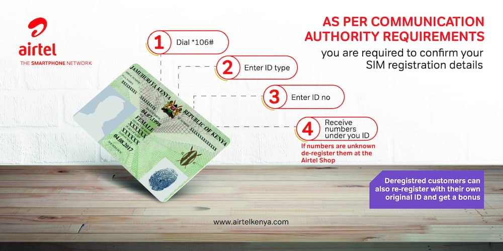 register an Airtel SIM card