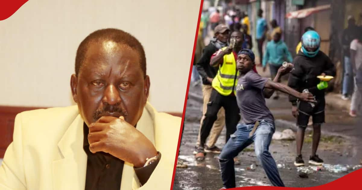 Maandamano: Raila Odinga Resurfaces, Accuses Police Of Using Live ...