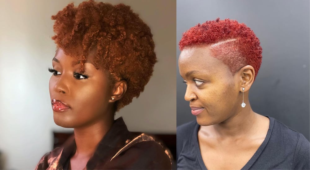 natural short haircuts black women 2022