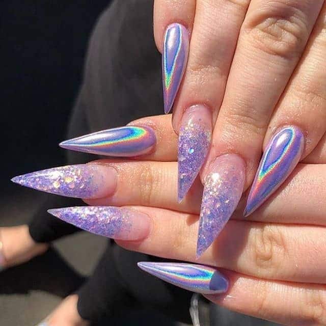 best friend matching acrylic nails