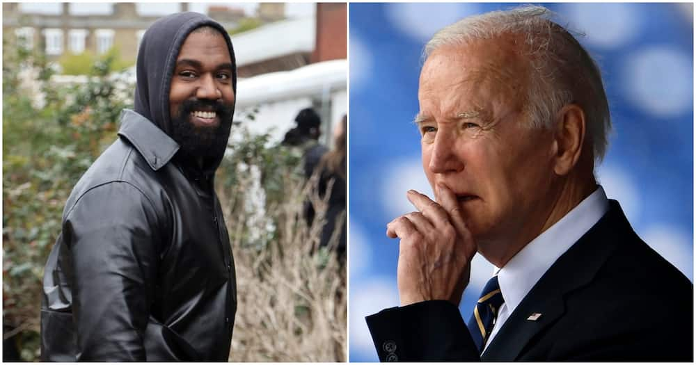 Kanye, Biden