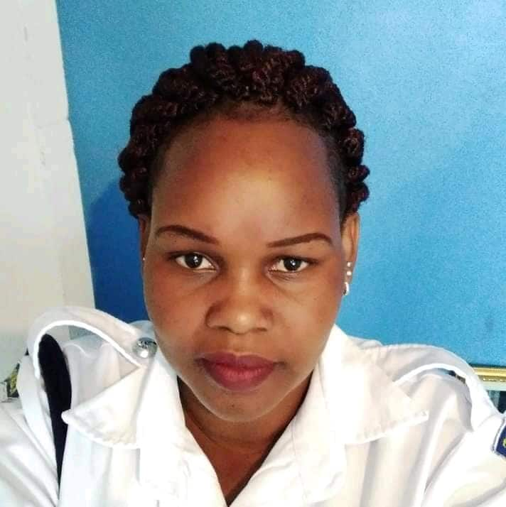 Caroline Kangongo is a Nakuru-based cop.