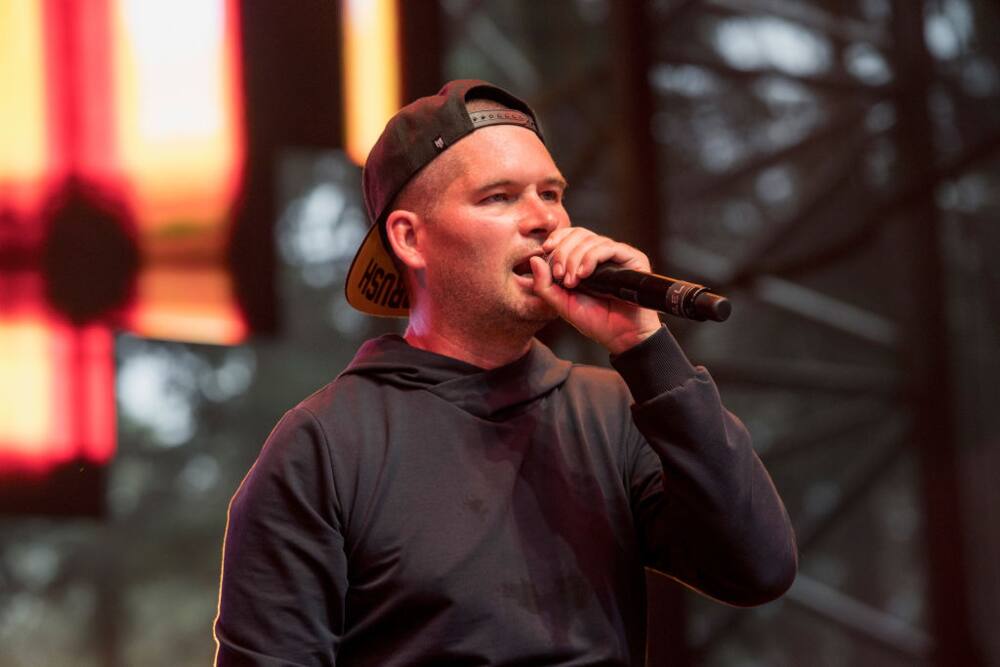 Manu Militari performs during Festival d'ete de Quebec in Quebec City