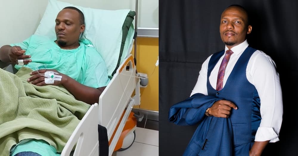 Ben Kitili thanks God after recovering from a serious illness.