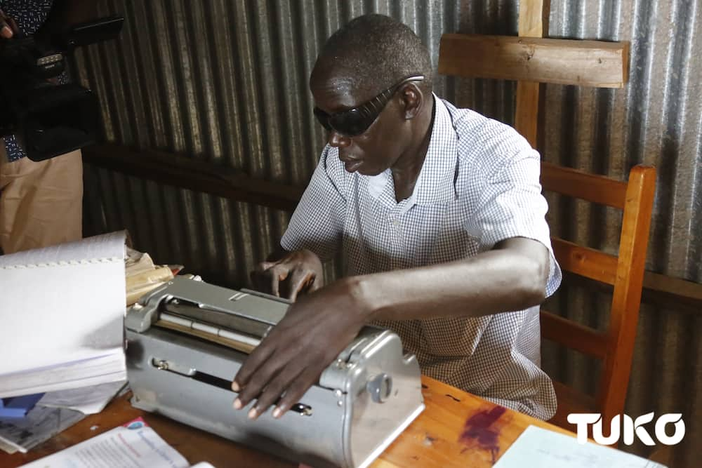 Baringo: Meet passionate blind head teacher who inspired locals to start school