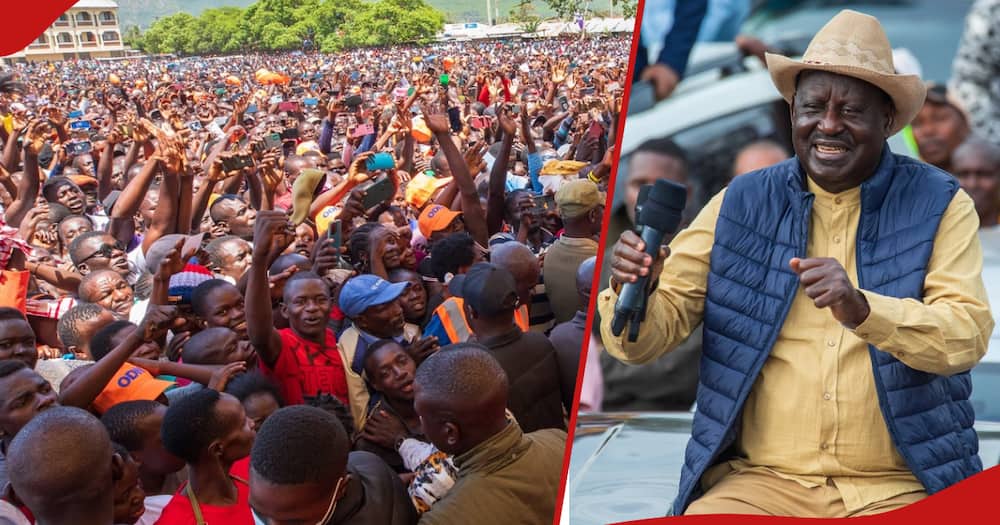 Raila Odinga. Infotrak results indicate that 81% of Kenyans back his AU bid.