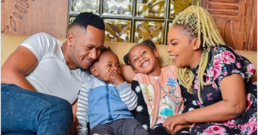 DJ Mo, Size 8 and their two kids.