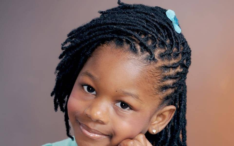 black baby hair styles