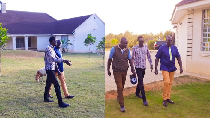 Didmus Barasa Hosts William Ruto in Palatial, Humongous Kimilili House
