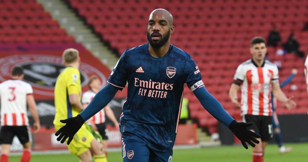 Sheffield vs Arsenal: Lacazette's Brace Sinks Blades as Gunners Climb to 9th