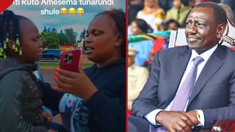 Video of Little Girl Crying after President William Ruto Announced School Reopening Date Goes Viral
