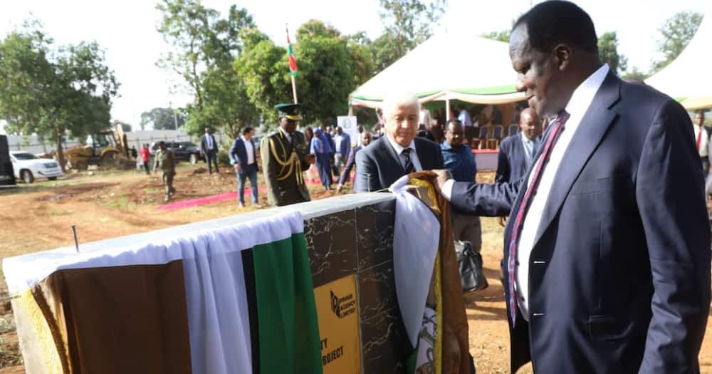 Kakamega County has begun the construction of 3,000 affordable houses.