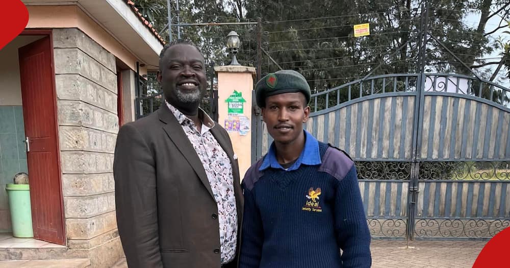 Bruno Musumba has started applications to ensure the life if his estate security guard is changed
