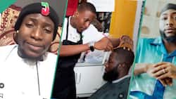 Man Promises to Give Barber Over KSh 100k for Challenging Davido and Drumming Support for Wizkid
